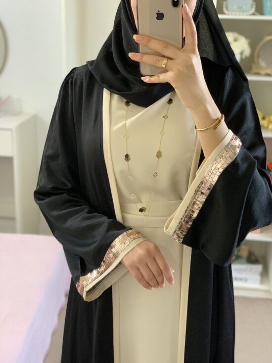 abaya 2 pièces code 016