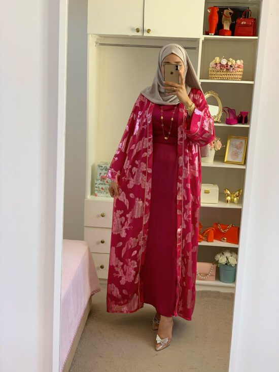 Abaya Tlija 2 pièces