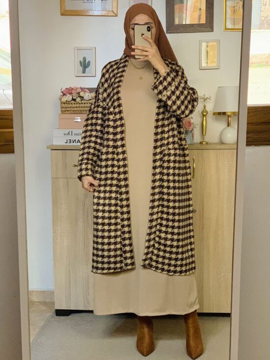 Ensemble Manteau Over size et Robe