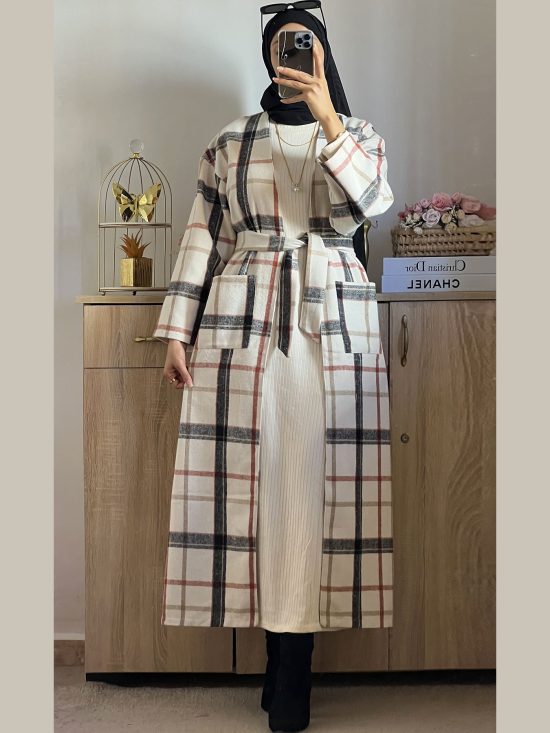 Ensemble Hiver cape et Robe Long