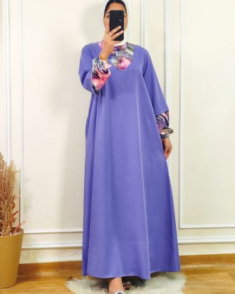 Robe Cloche 1 avec poches et chemise collé