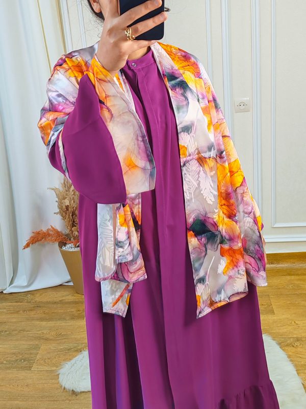 Robe Abaya Ayssoun avec Châle