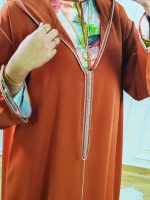 Jellaba Crêpe deux pièces