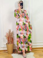 Jellaba Crêpe deux pièces