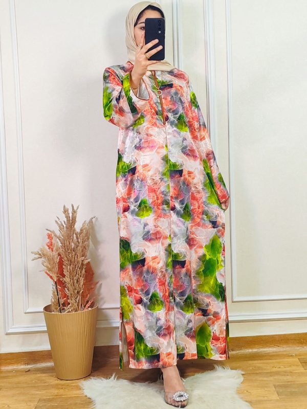 Jellaba Crêpe deux pièces