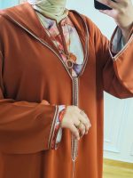 Jellaba Crêpe deux pièces