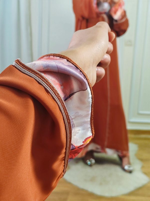 Jellaba Crêpe deux pièces