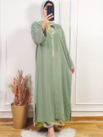 Jellaba Crêpe deux pièces