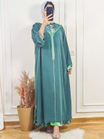 Jellaba Crêpe deux pièces