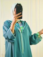 Jellaba Crêpe deux pièces