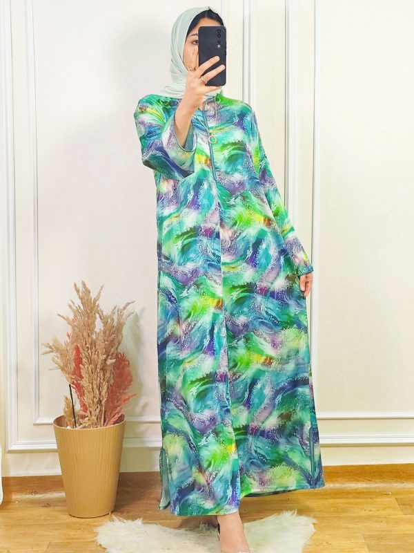 Jellaba Crêpe deux pièces