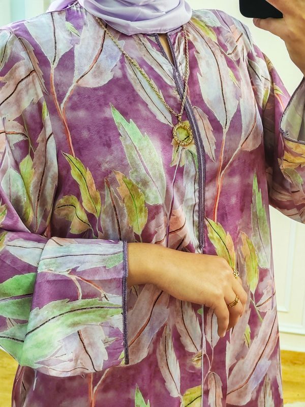 Jellaba Crêpe deux pièces