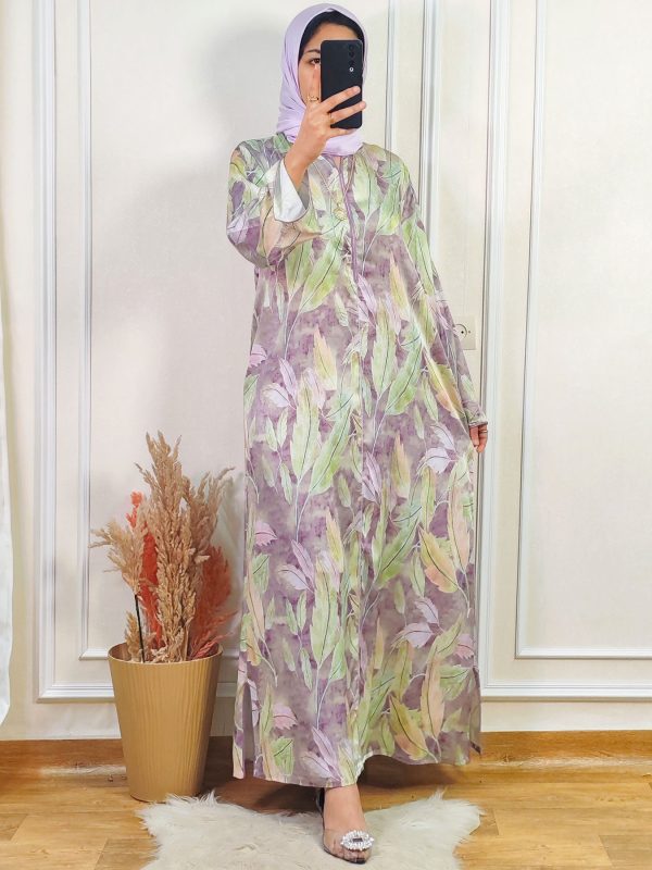 Jellaba Crêpe deux pièces