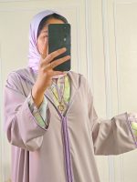 Jellaba Crêpe deux pièces