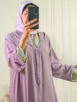 Jellaba Crêpe deux pièces