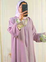 Jellaba Crêpe deux pièces