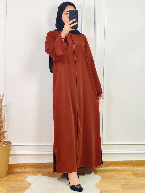 Jellaba Kamkha deux pièces