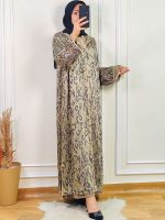 Jellaba Kamkha deux pièces