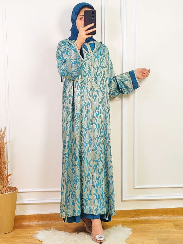 Jellaba Kamkha deux pièces