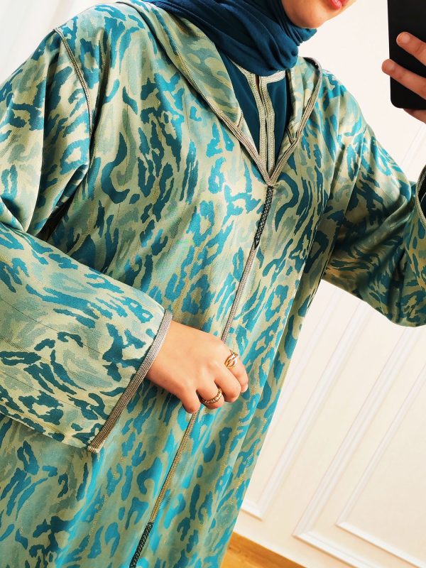 Jellaba Kamkha deux pièces