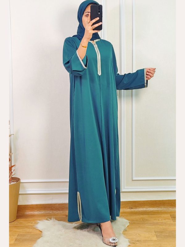 Jellaba Kamkha deux pièces