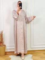 Jellaba Kamkha deux pièces