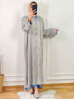 Jellaba Kamkha deux pièces