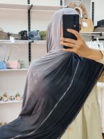 Châle Lycra dégradé strass