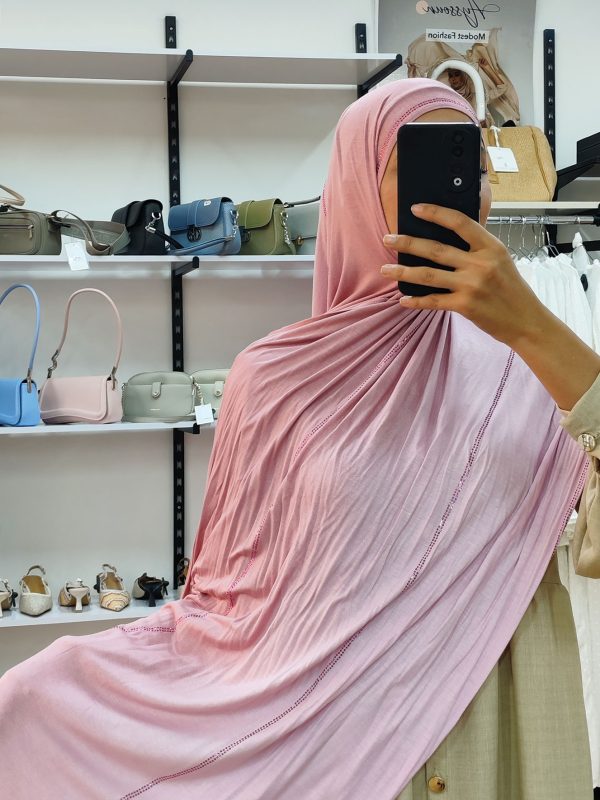 Châle Lycra dégradé strass