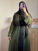 Abaya 2 Pièces Kimono et Robe N.A
