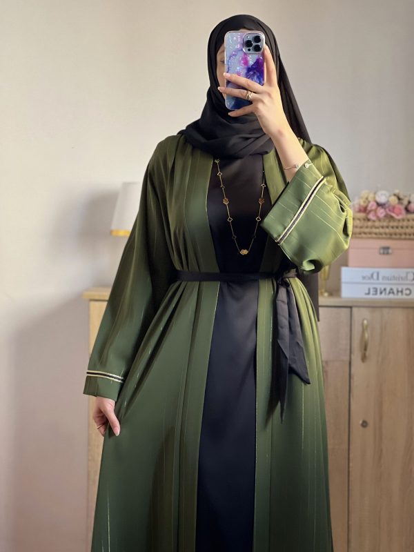 Abaya 2 Pièces Kimono et Robe N.A