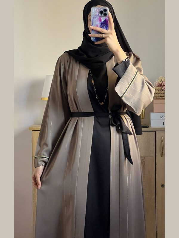 Abaya 2 Pièces Kimono et Robe N.A