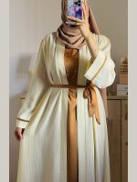 Abaya 2 Pièces Kimono et Robe N.A