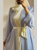 Abaya 2 Pièces Kimono et Robe N.A