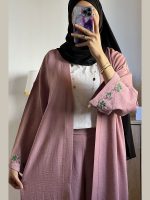 Ensemble Kimono brodé et pantalon