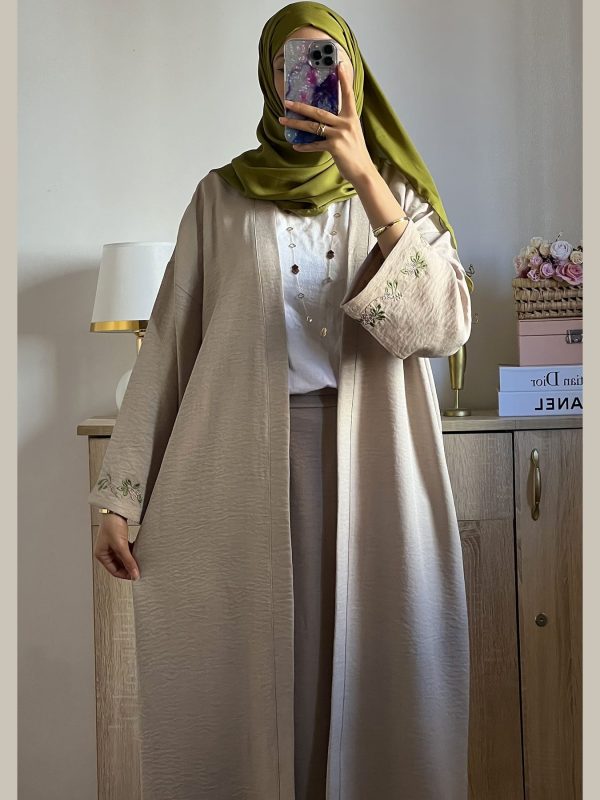 Ensemble Kimono brodé et pantalon