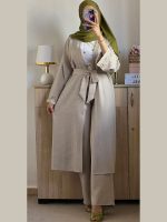 Ensemble Kimono brodé et pantalon