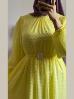 Robe Longue col rond unique