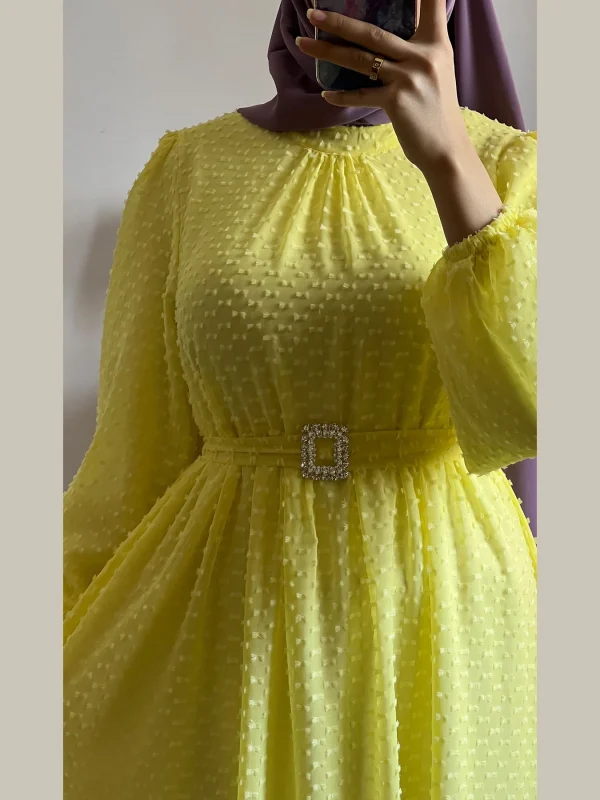 Robe Longue col rond unique