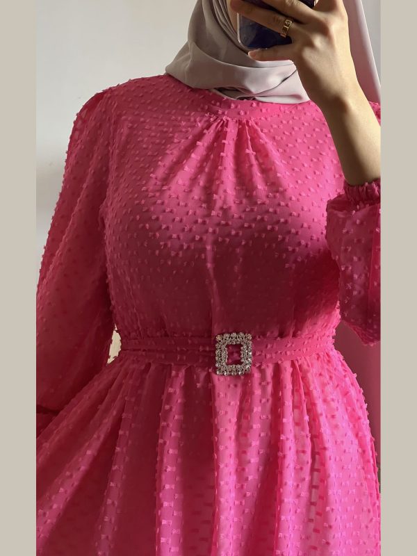 Robe Longue col rond unique