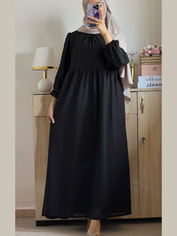 Robe Longue col rond unique