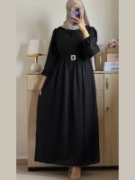 Robe Longue col rond unique