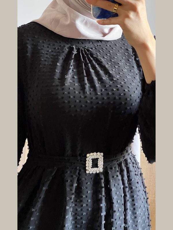 Robe Longue col rond unique