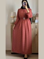 Robe Longue col rond unique