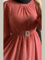 Robe Longue col rond unique