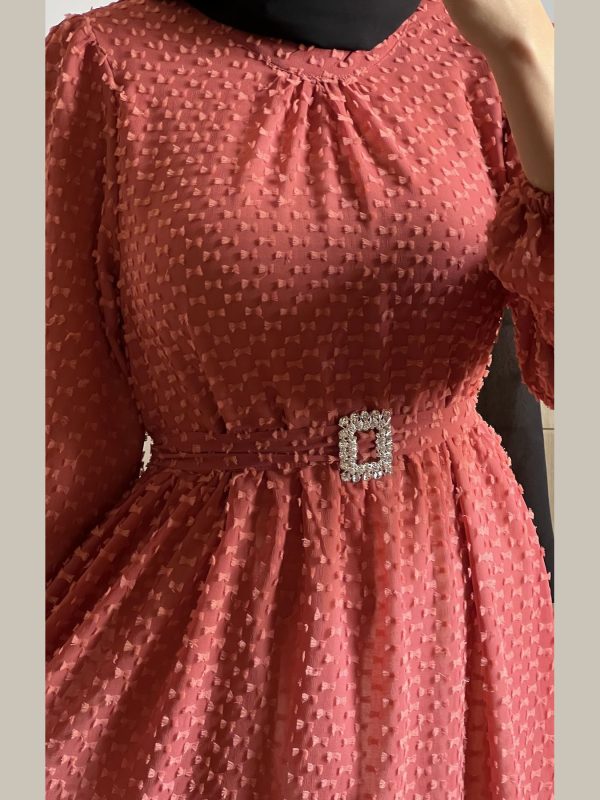 Robe Longue col rond unique