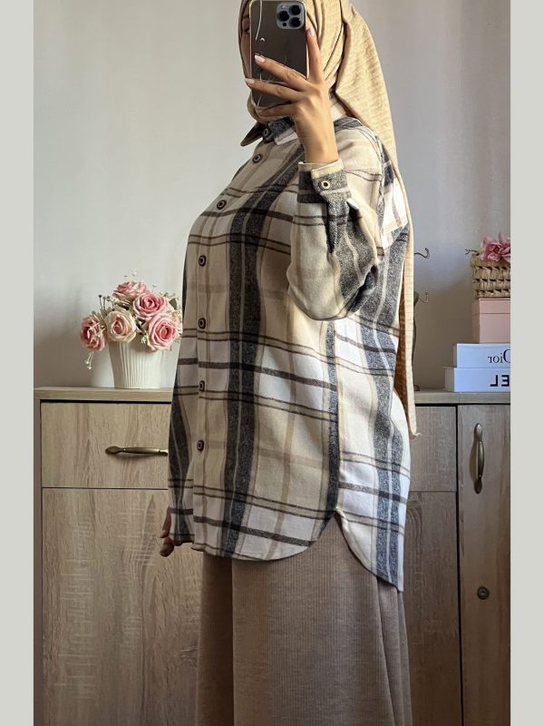 Ensemble Chemise Over et jupe normal