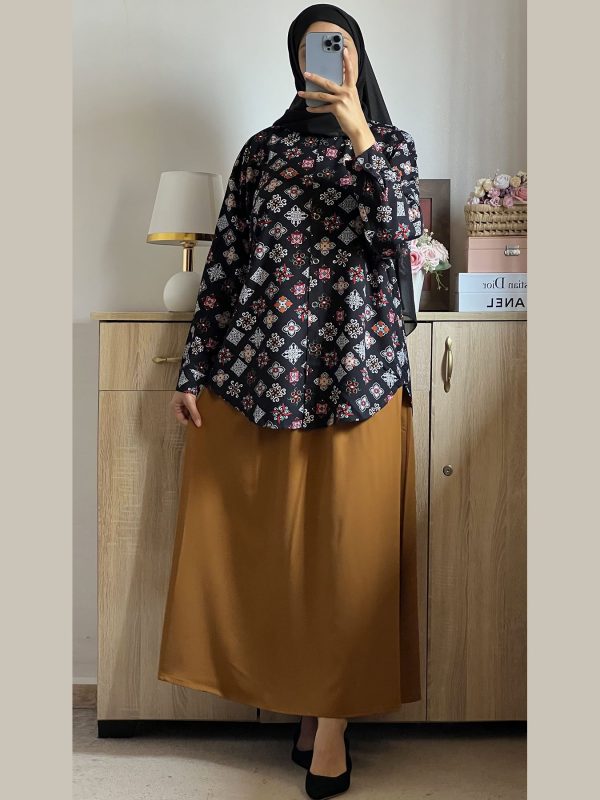 Ensemble Jupe et Chemise motif