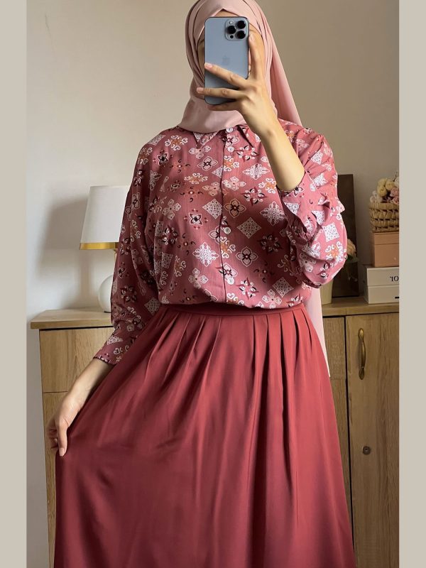 Ensemble Jupe et Chemise motif