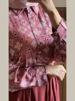 Ensemble Jupe et Chemise motif